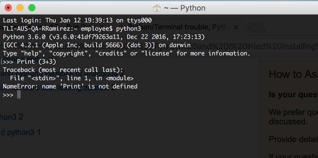 How To Download Python For Mac On Termina